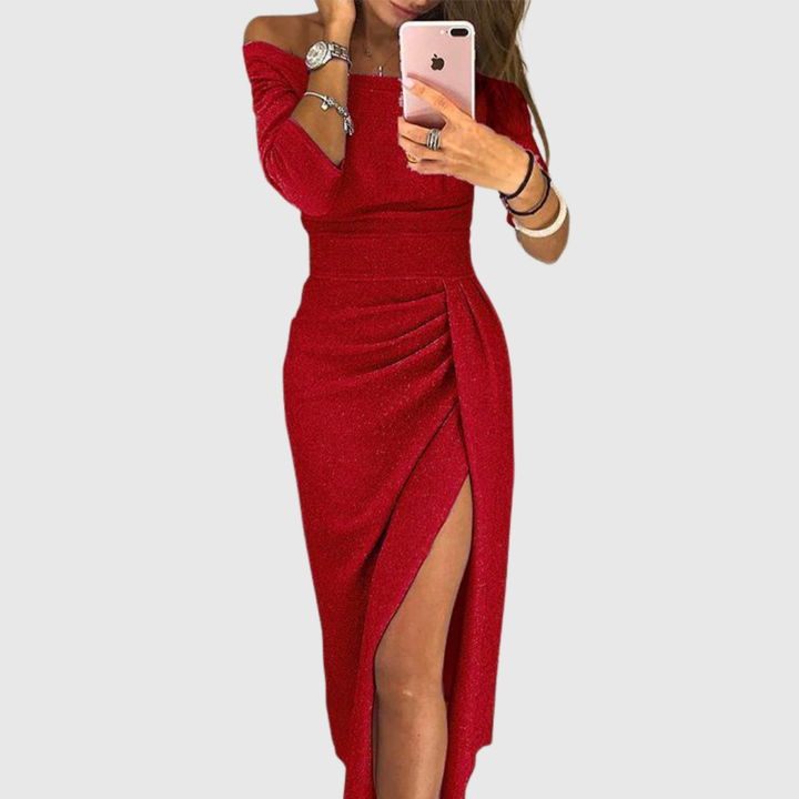 Violet &amp; Grace - Eirian | Off-Shoulder Gala Dress