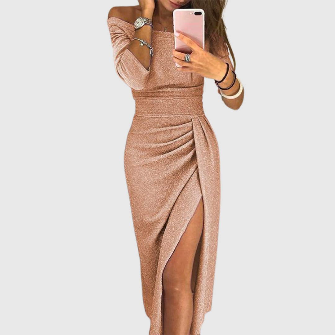 Violet &amp; Grace - Eirian | Off-Shoulder Gala Dress